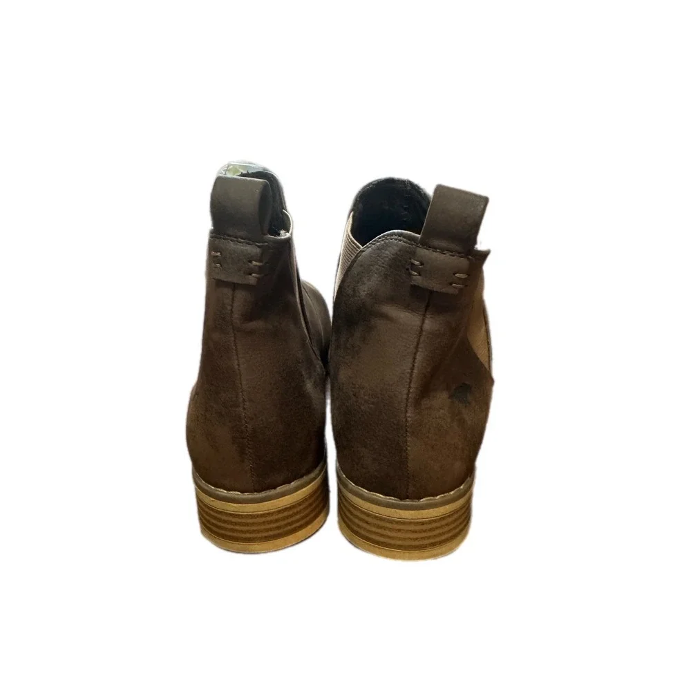 Rocket Dog Chelsea Boots Mens 11 Brown Good Distressed Ankle Pull On C420/0521